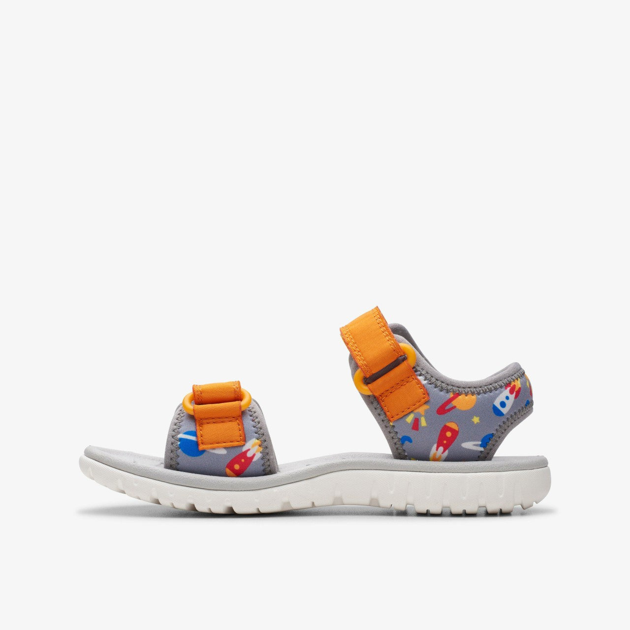 Surfing Tide Kid Grey/Orange | Clarks Sale