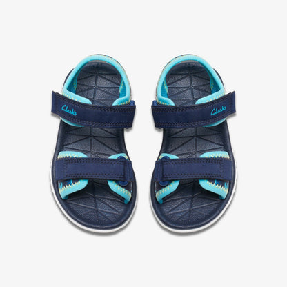 Surfing Tide Toddler Navy | Clarks Sale