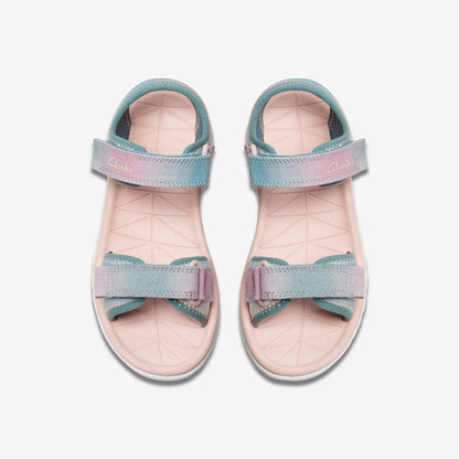 Surfing Tide Kid Pastel | Clarks online