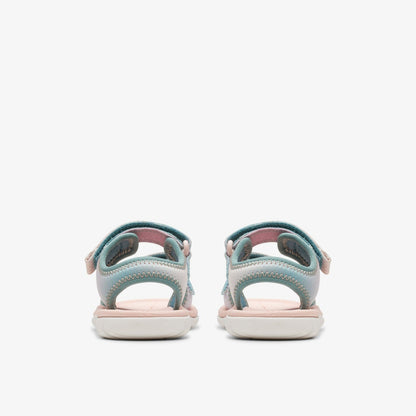 Surfing Tide Toddler Pastel | Clarks for sale