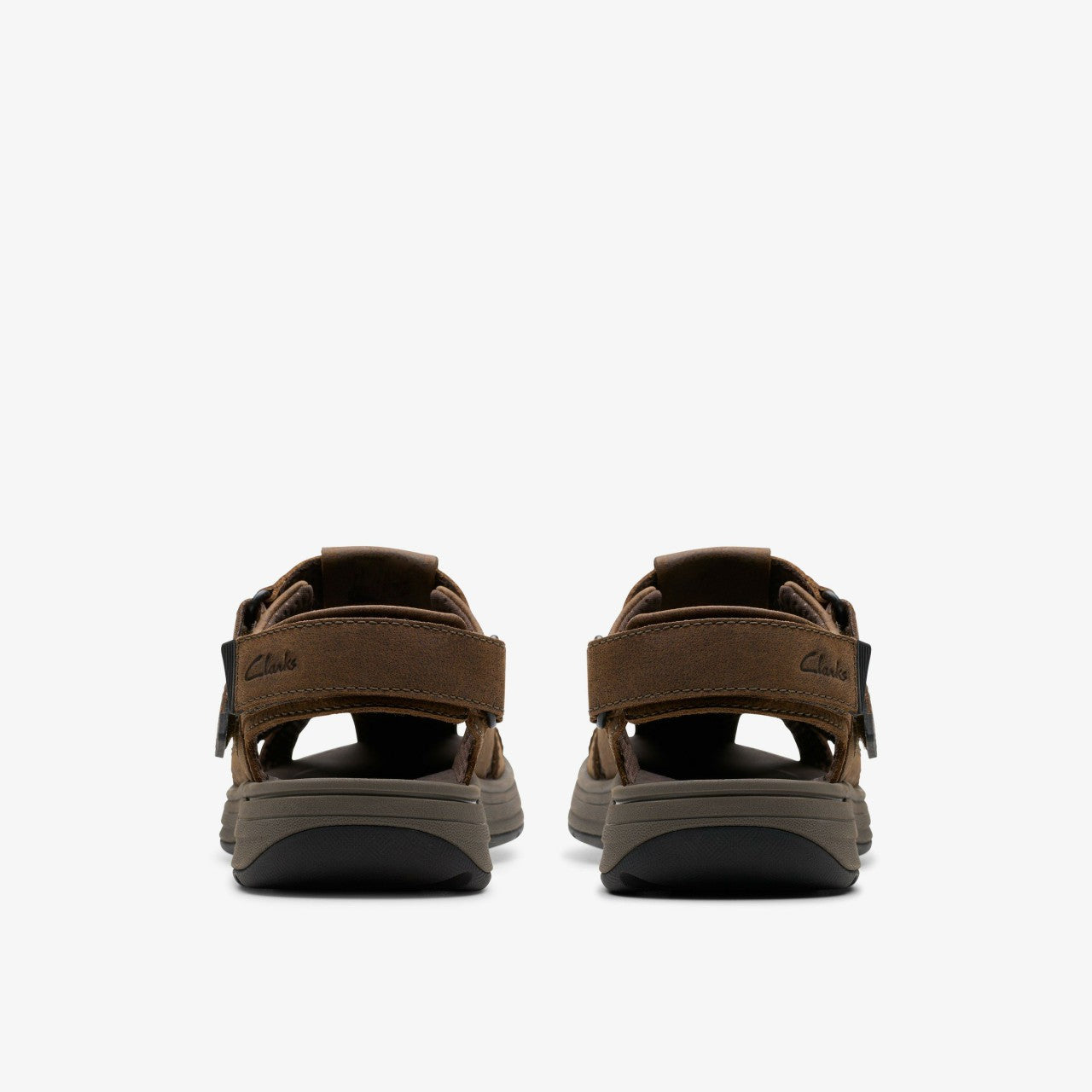 Saltway Cove Dark Brown Leather | Clarks for sale