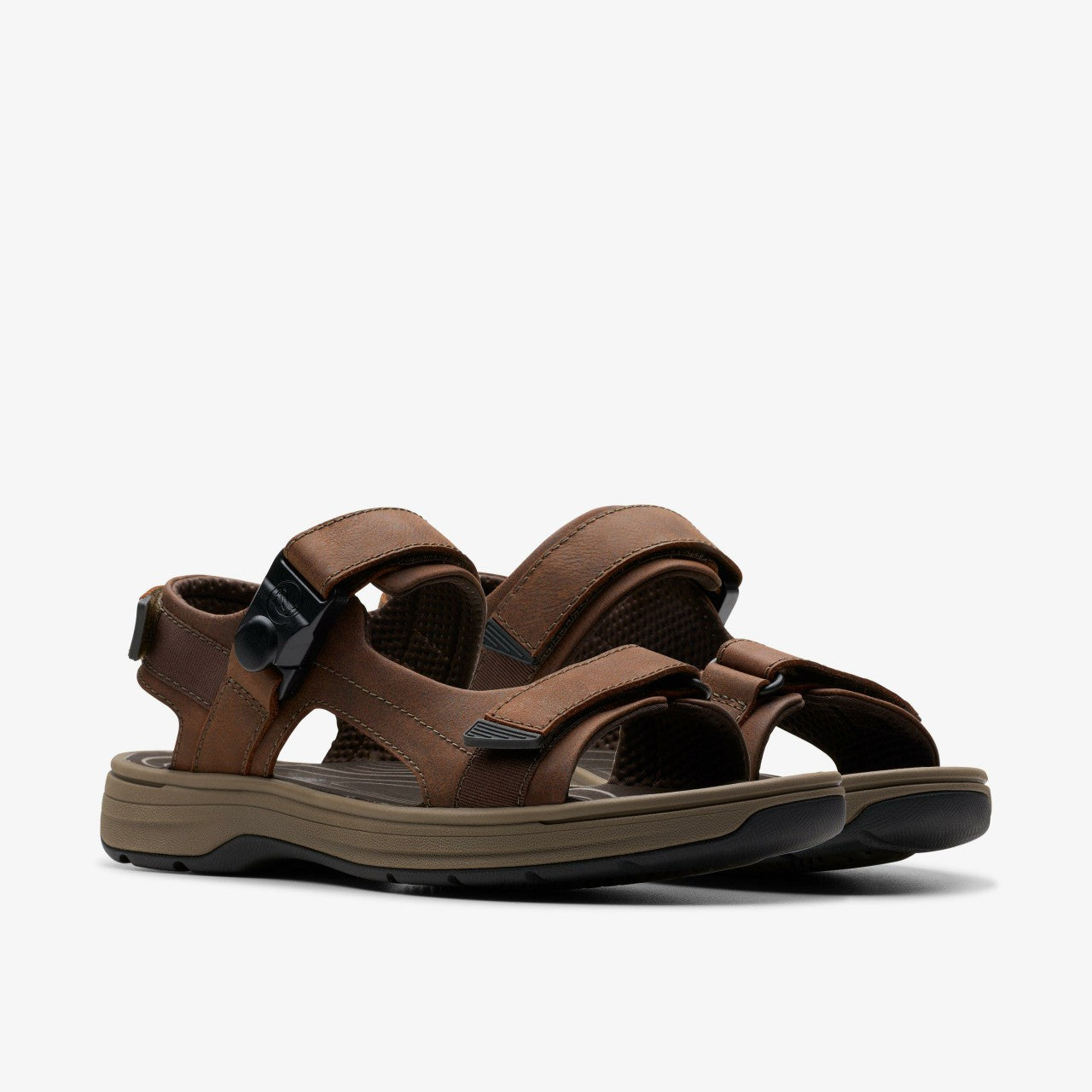 Saltway Trail Dark Brown Leather | Clarks discount