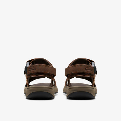 Saltway Trail Dark Brown Leather | Clarks discount