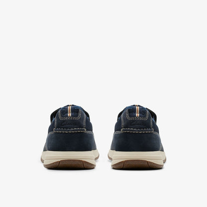 Sailview Step Loafer Navy Nubuck | Clarks for sale