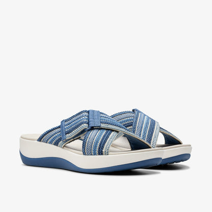 Arla Wave Blue Combination | Clarks for sale