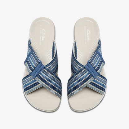 Arla Wave Blue Combination | Clarks for sale
