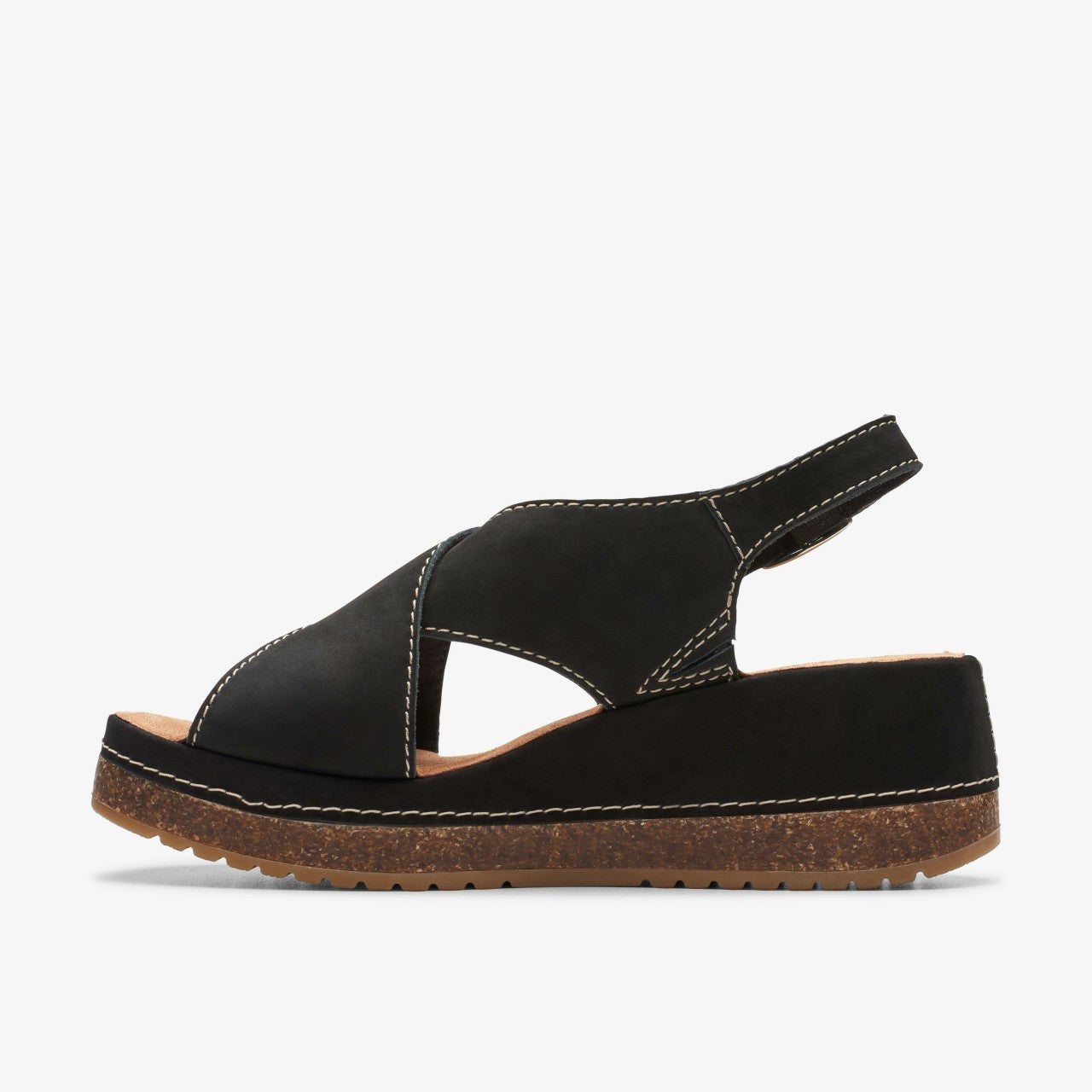 Kassanda Step Black Nubuck | Clarks discount