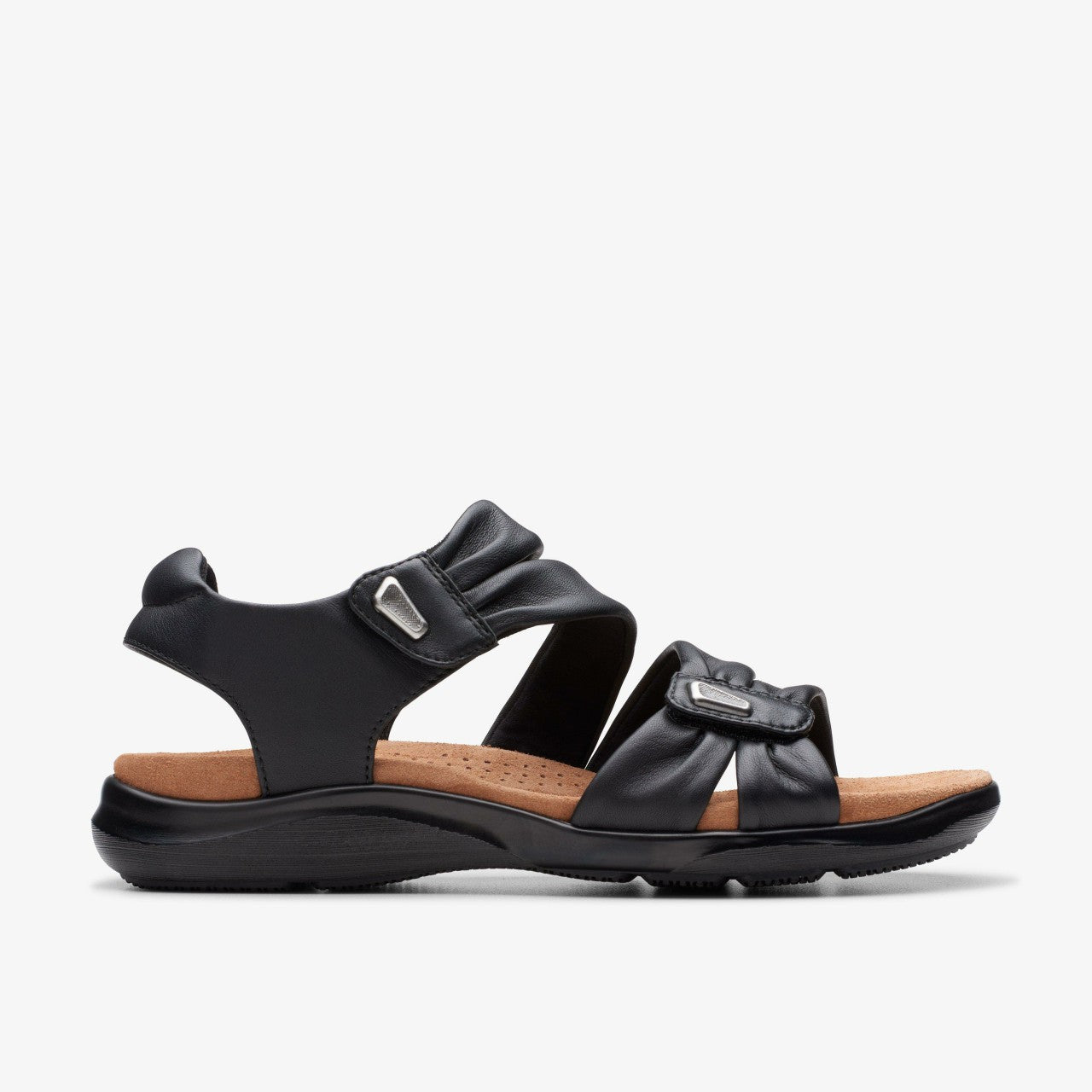 Kitly Ave Black Leather | Clarks discount