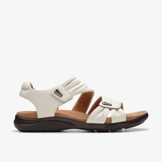 Kitly Ave Off White Leather | Clarks Sale