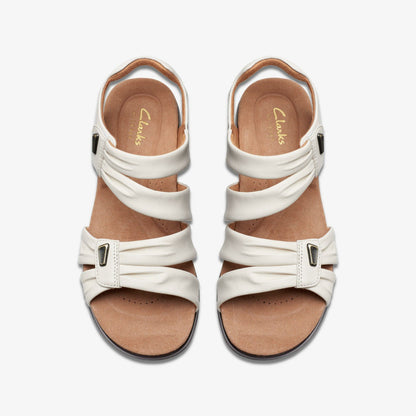 Kitly Ave Off White Leather | Clarks Sale