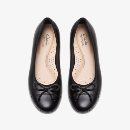 Loreleigh Rae Black Leather | Clarks on Sale