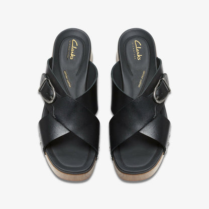 Sivanne Walk Black Leather | Clarks online