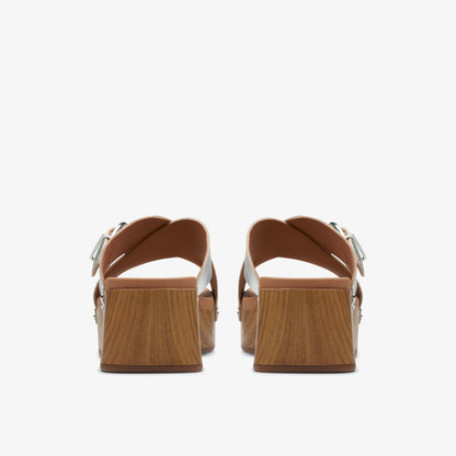 Sivanne Walk Silver Leather | Clarks on Sale