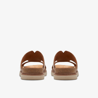 Arwell Walk Tan Leather | Clarks for sale