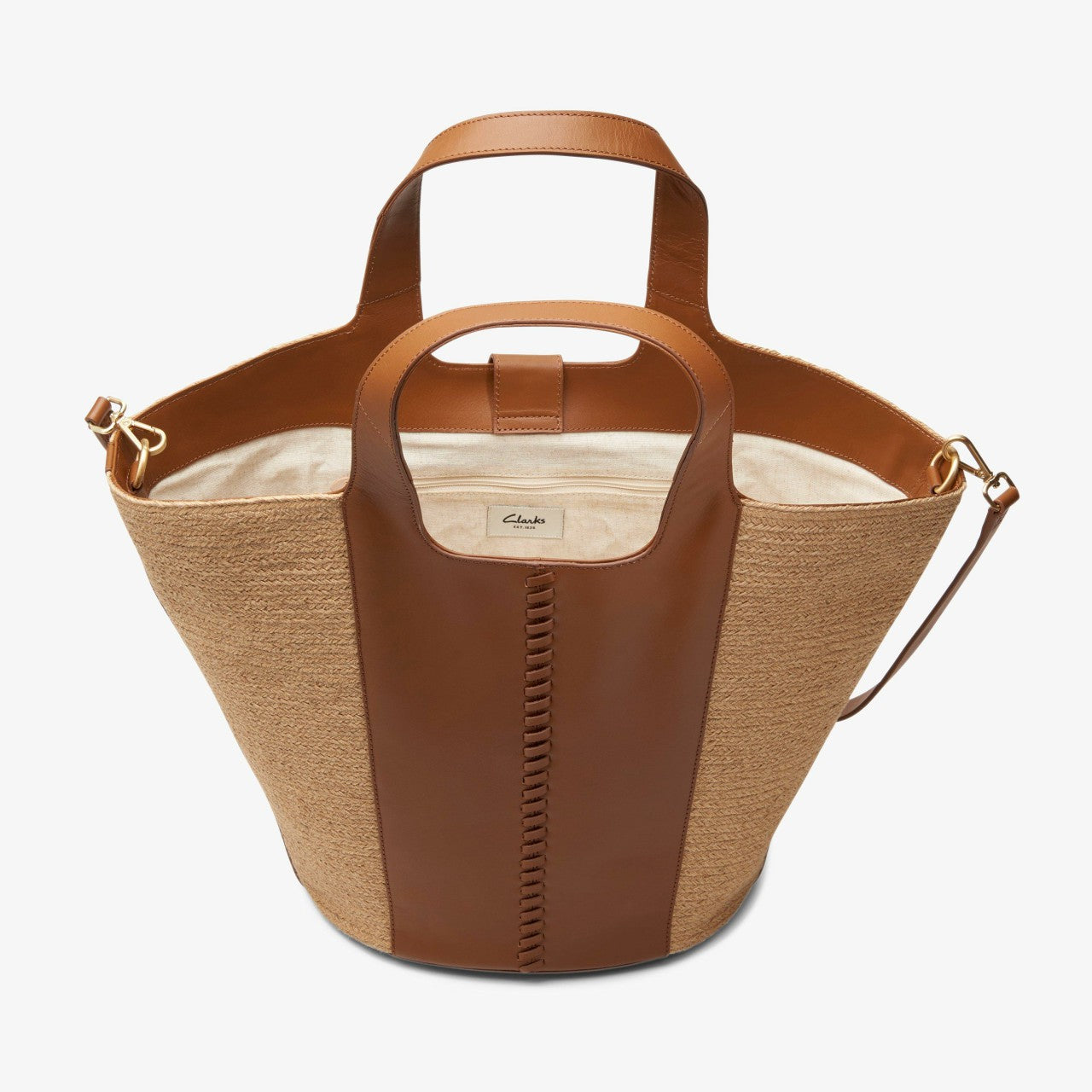 Summery Large Tan Leather | Clarks for sale