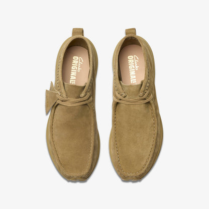 Wallabee Eden Dark Sand Suede | Clarks Sale