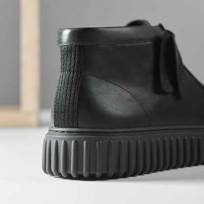 Torhill Hi Black Leather | Clarks outlet