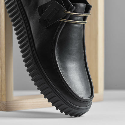 Torhill Hi Black Leather | Clarks outlet