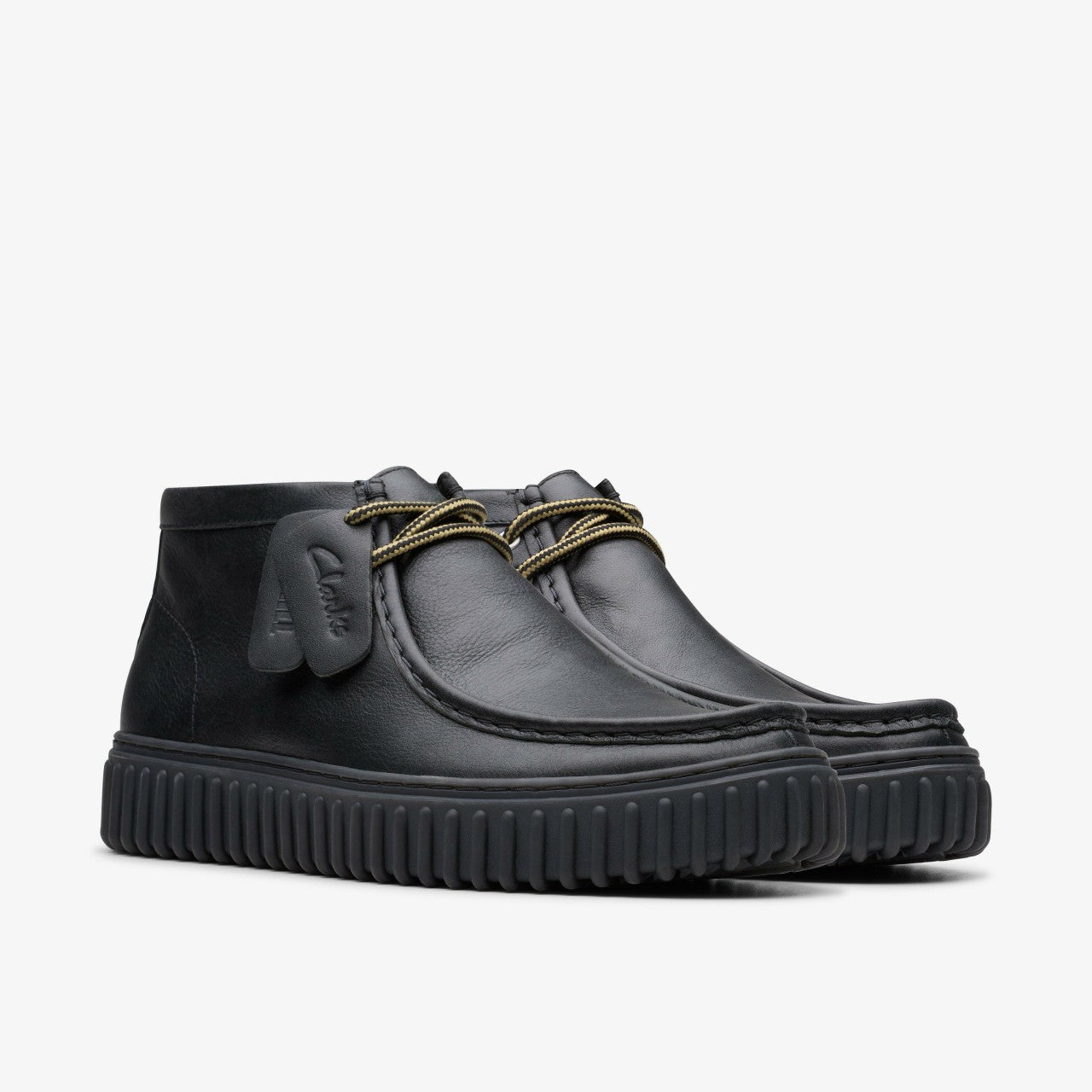 Torhill Hi Black Leather | Clarks outlet