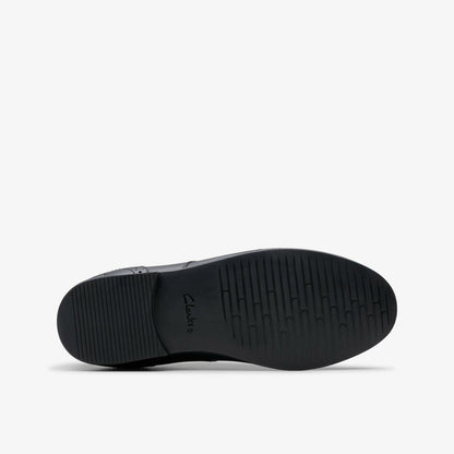 Finja Brogue Older Black Leather | Clarks discount