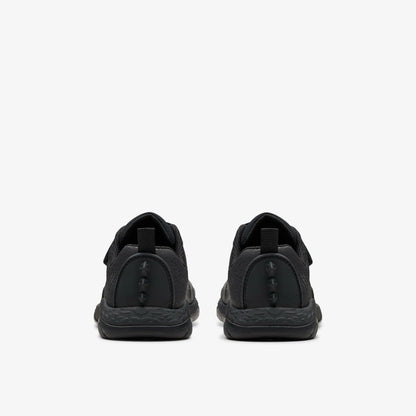 Steggy 2 Pace Kid Black Leather | Clarks outlet