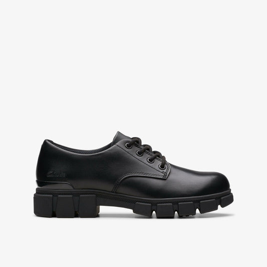 Evyn Lace Kid Black Leather | Clarks outlet