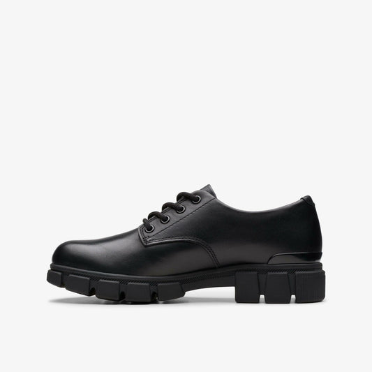 Evyn Lace Kid Black Leather | Clarks outlet