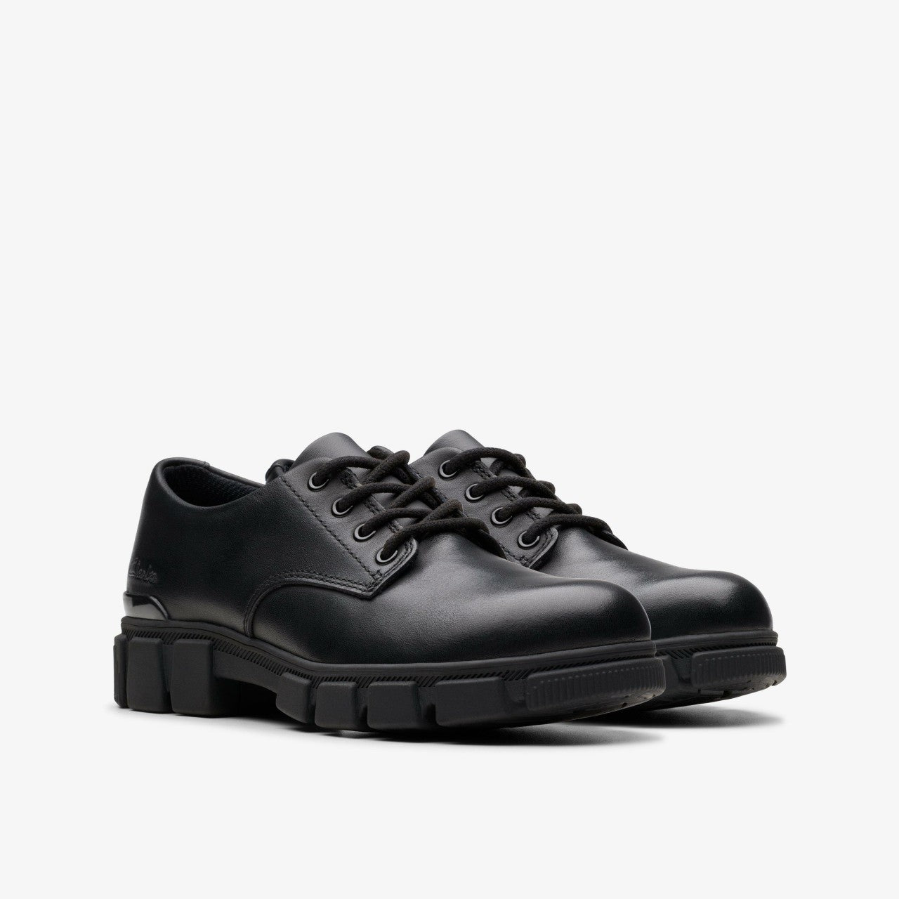 Evyn Lace Kid Black Leather | Clarks outlet