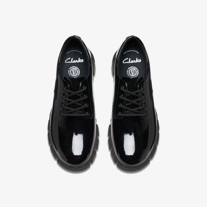 Evyn Lace Kid Black Patent | Clarks discount