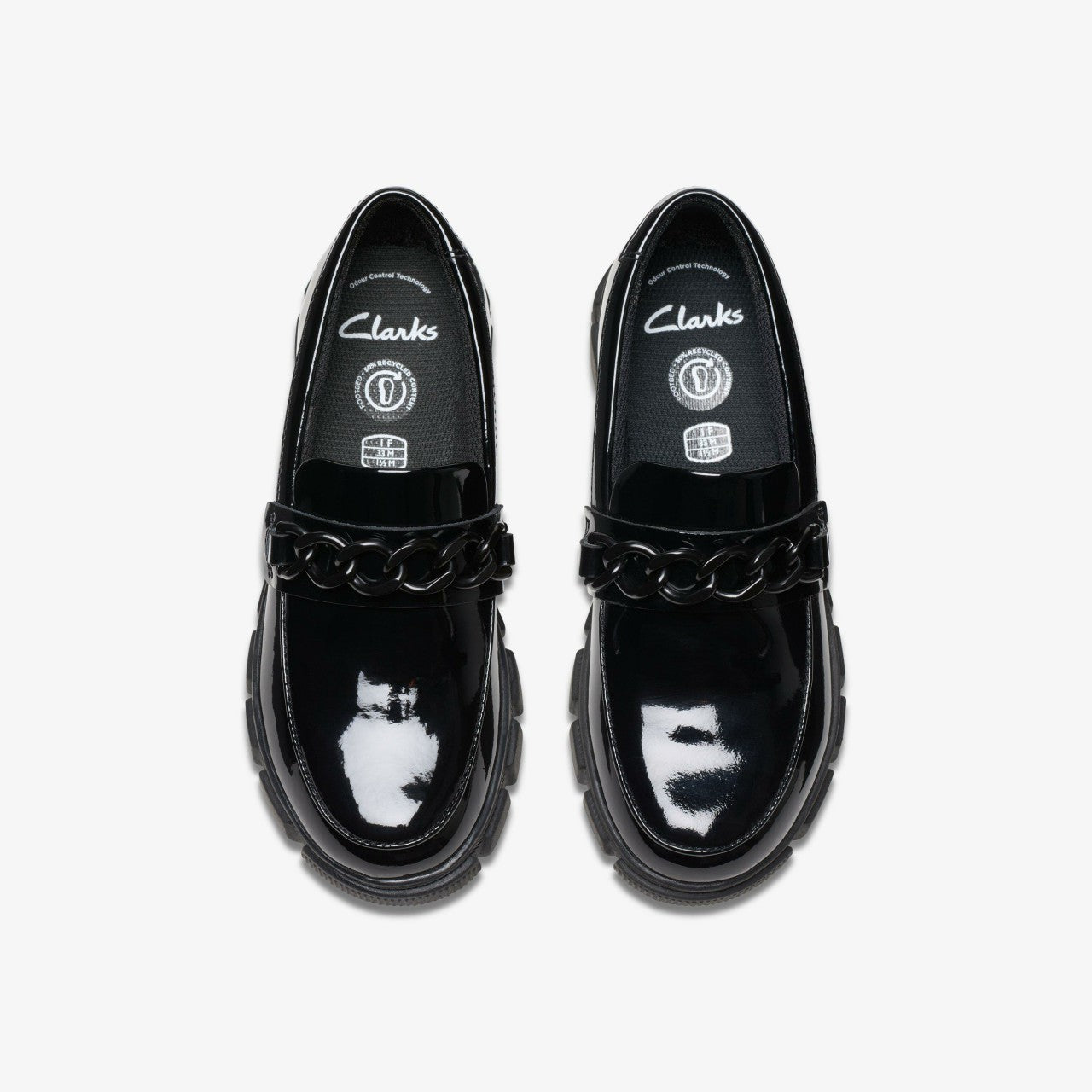 Evyn Walk Kid Black Patent | Clarks discount