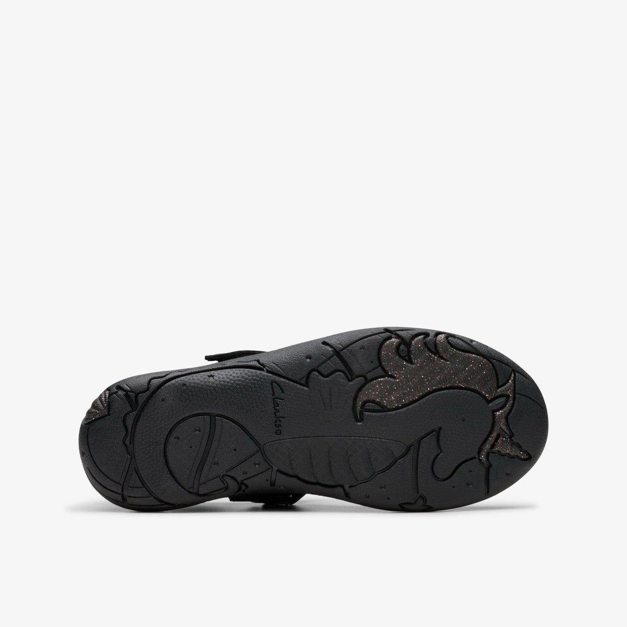 Relda Gem Kid Black Leather | Clarks online