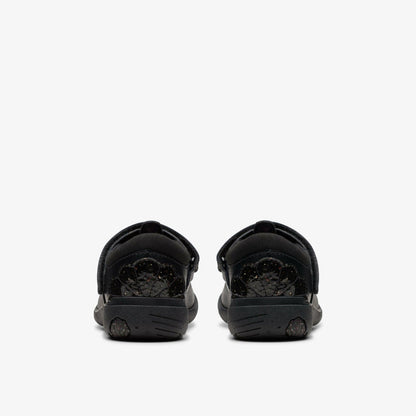Relda Gem Kid Black Leather | Clarks online