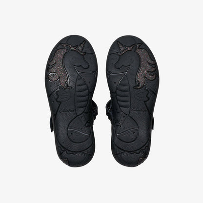 Relda Gem Kid Black Leather | Clarks online