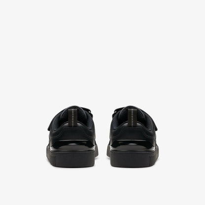 Oslo Flare Kid Black Leather | Clarks online