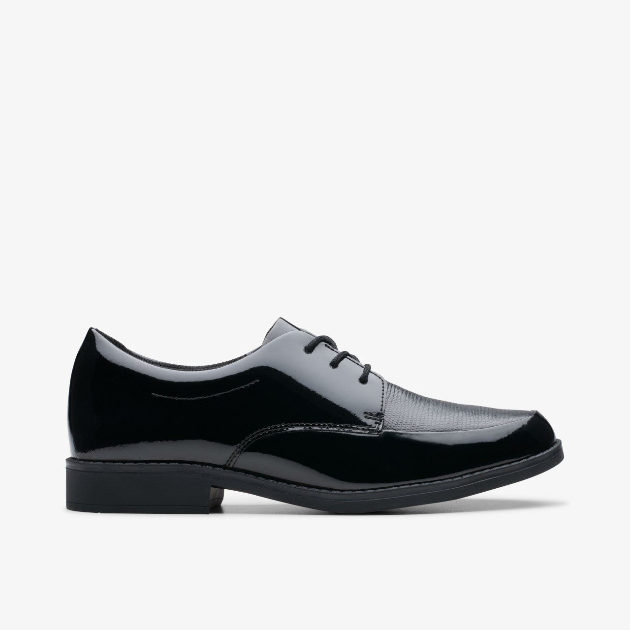 Aubrie Dress Youth Black Patent | Clarks online