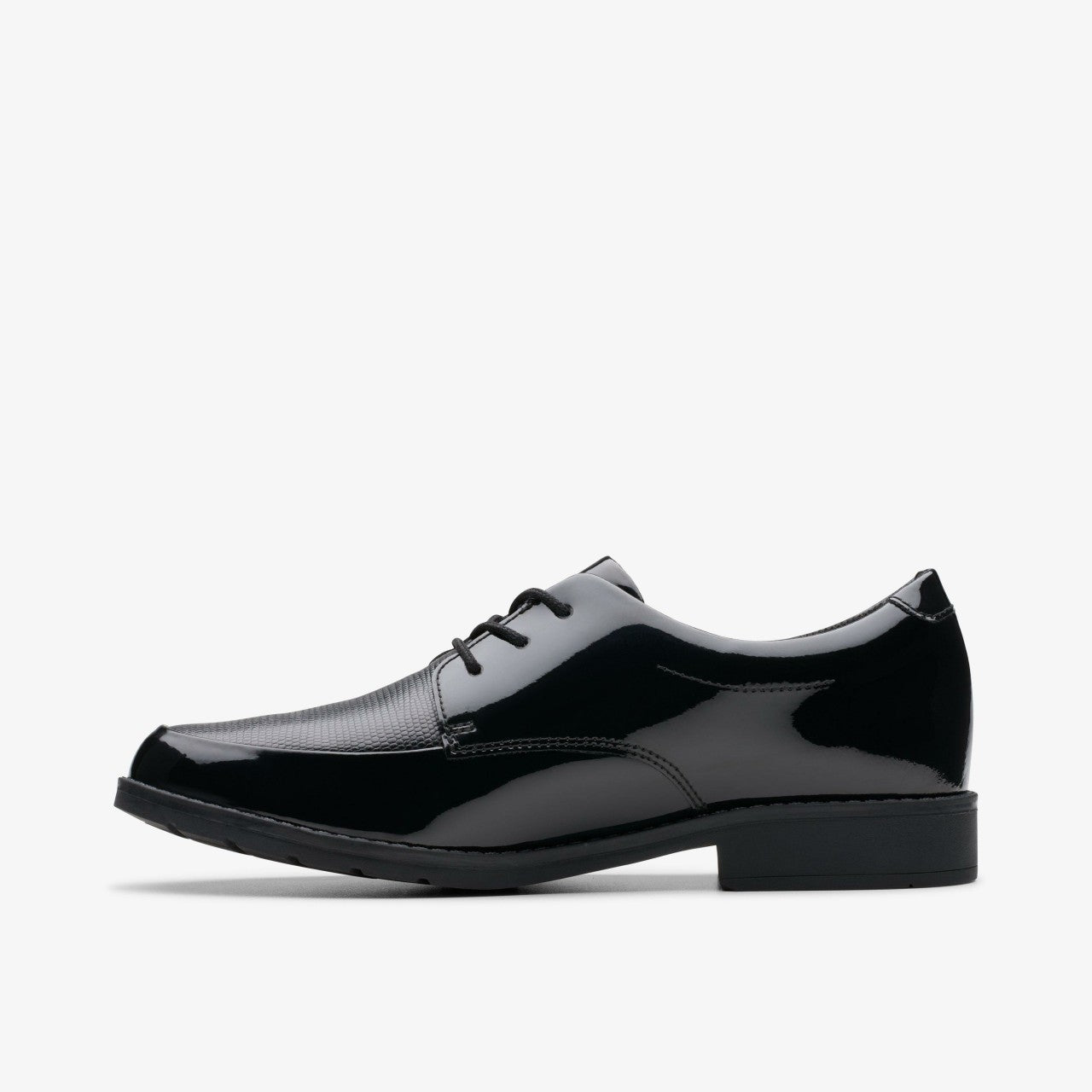 Aubrie Dress Youth Black Patent | Clarks online