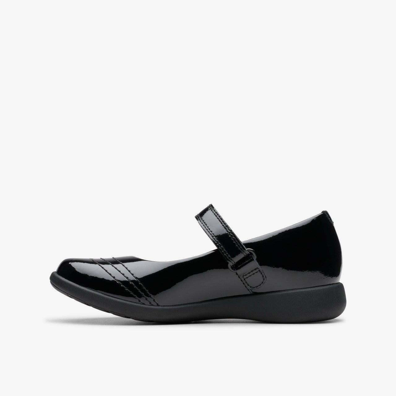 Etch Gem Kid Black Patent | Clarks for sale