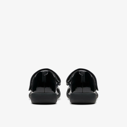 Etch Gem Kid Black Patent | Clarks for sale