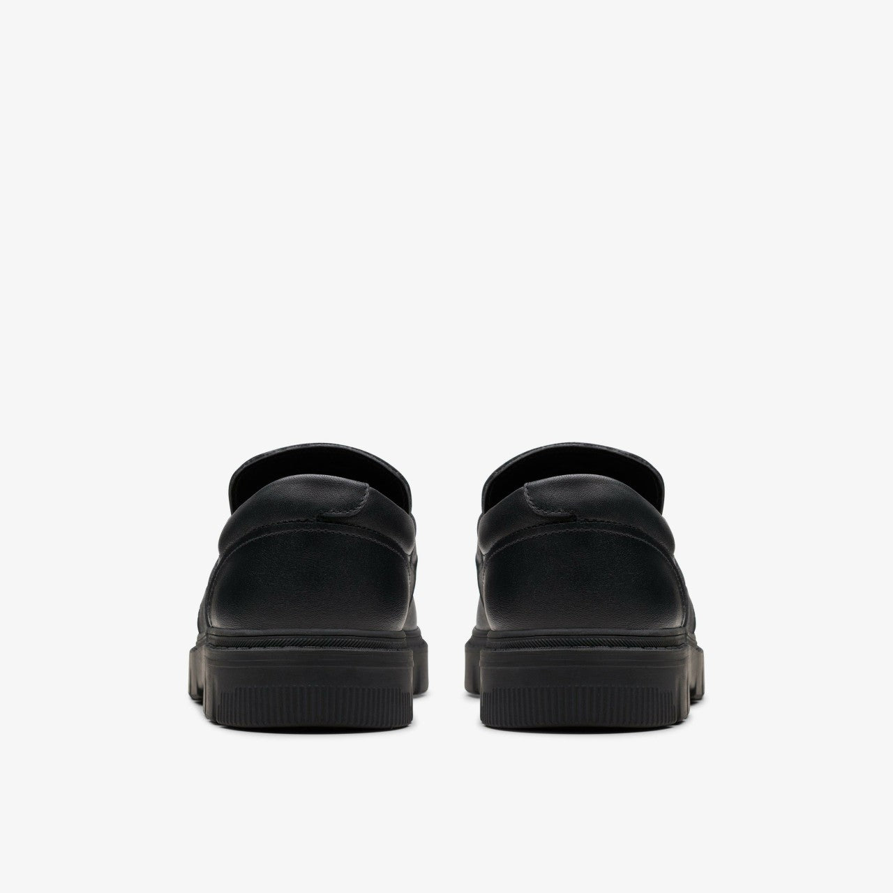 Lorcam Craft Youth Black Leather | Clarks on Sale