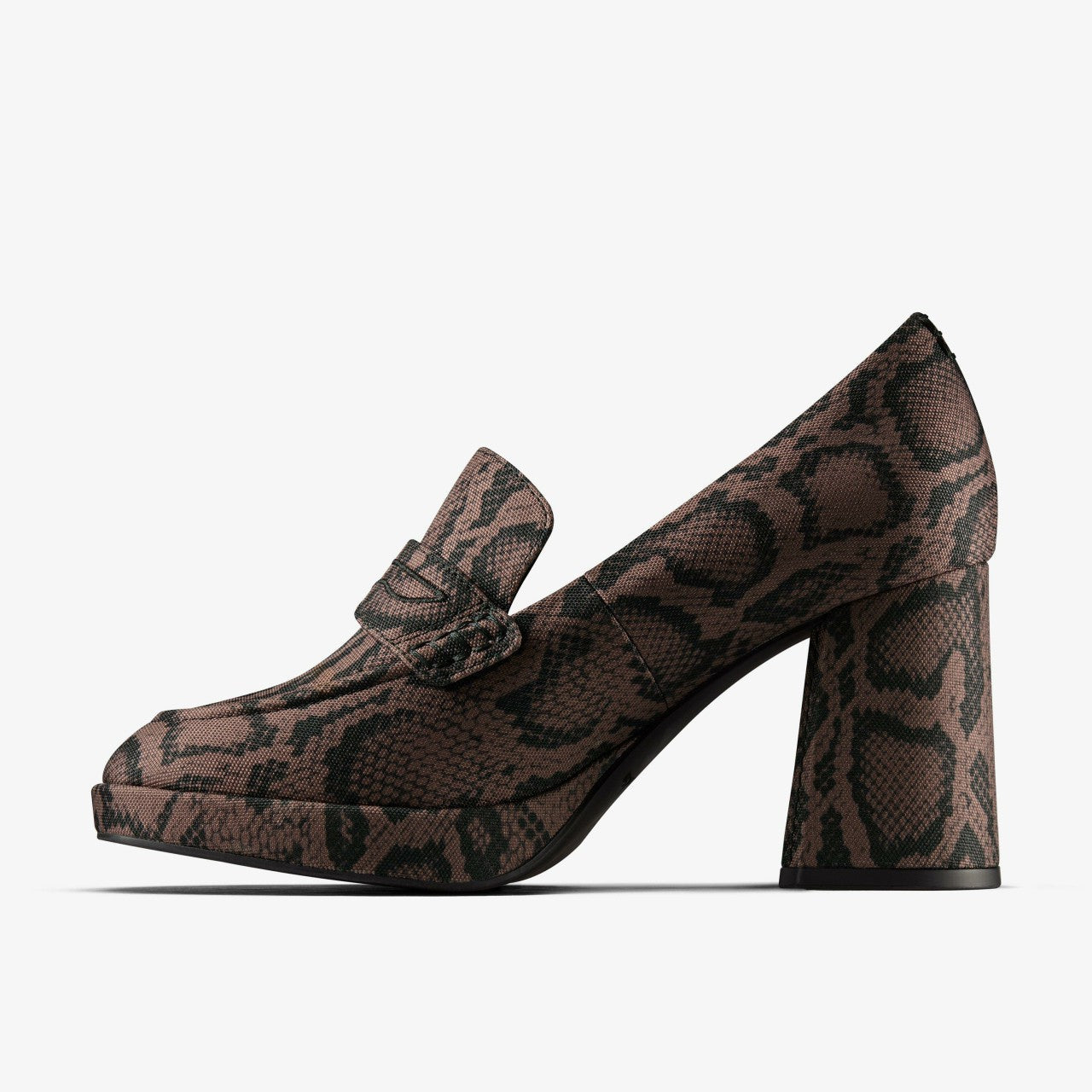 Martine Rose Loafer 2 Brown Textile | Clarks on Sale