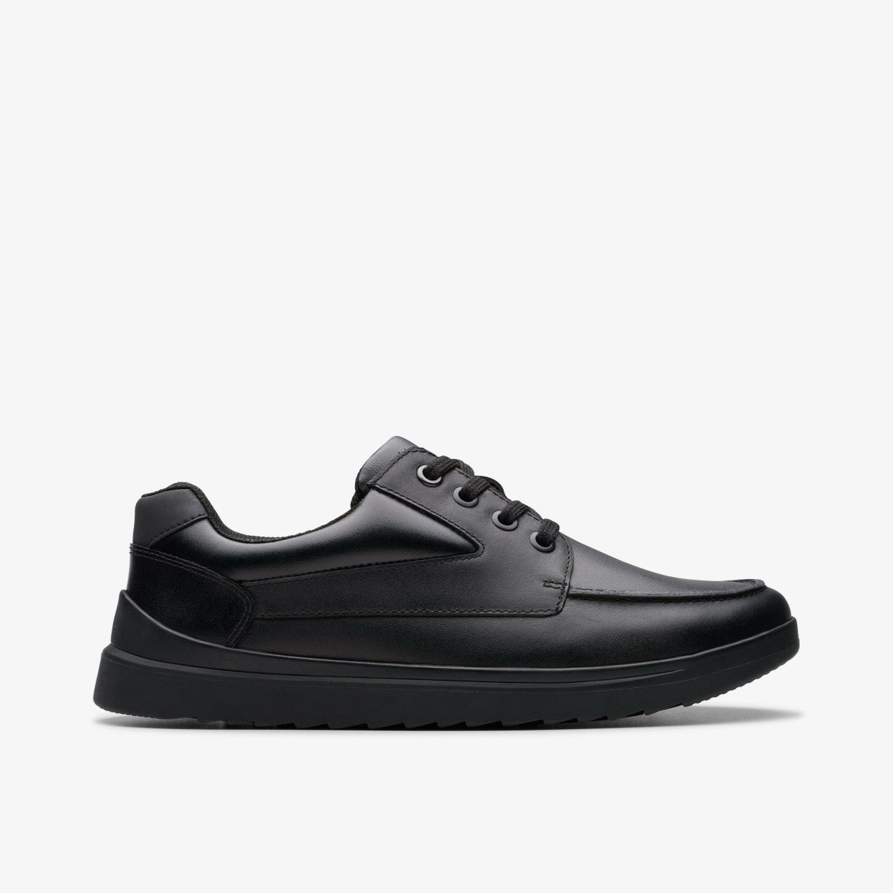 Keelan Flare Youth Black Leather | Clarks Sale
