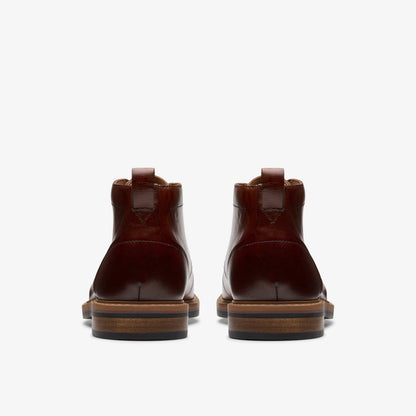 Aldwin Chukka Mid Tan Leather | Clarks discount