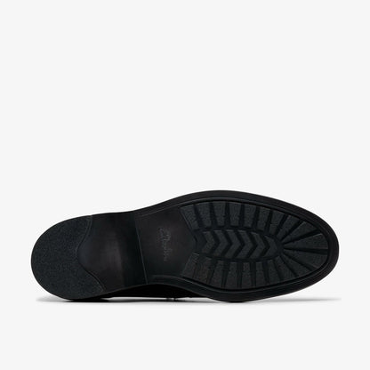 Aldwin Step Loafer Black Leather | Clarks on Sale