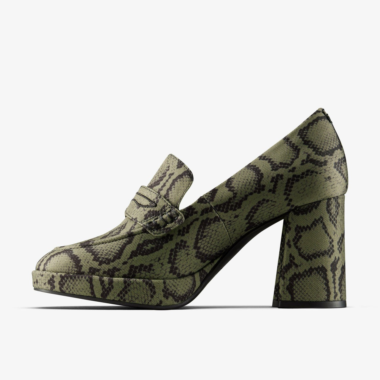 Martine Rose Loafer 2 Green Textile | Clarks Sale