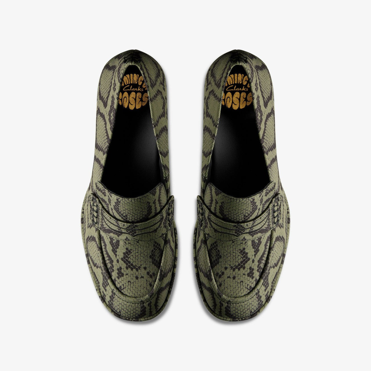 Martine Rose Loafer 2 Green Textile | Clarks Sale