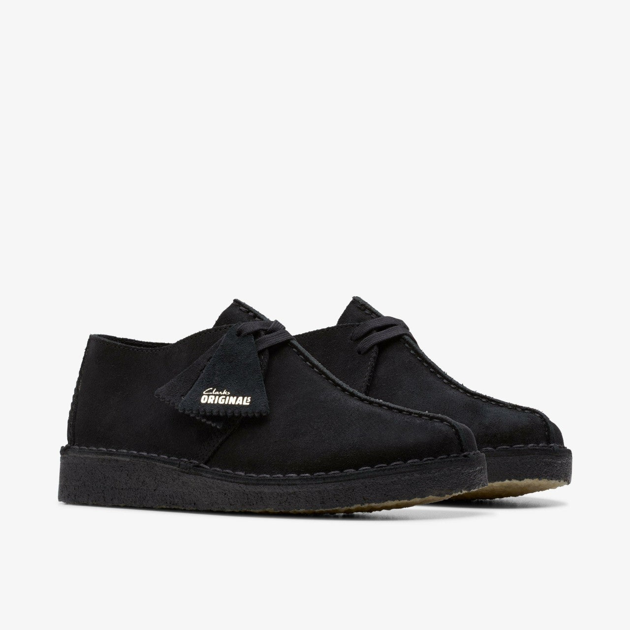 Desert Trek Black Suede | Clarks outlet