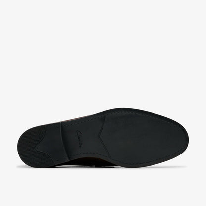 Brandon Step Loafer Dark Brown Leather | Clarks discount