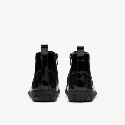 Relda Glow Kid Black | Clarks discount
