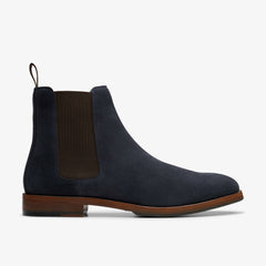 Navy Suede