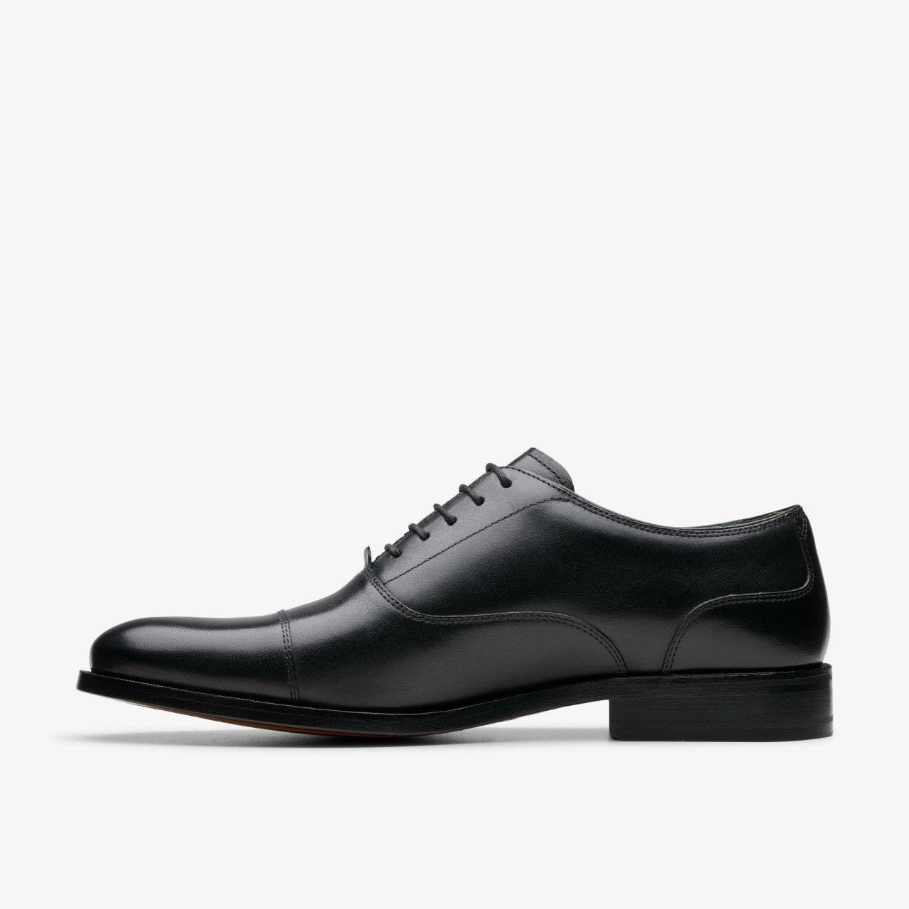 Craft James Cap Black Leather | Clarks Sale